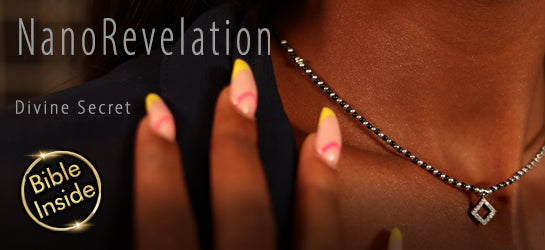 Jewelry for Women: Nano Bible Pendant Necklace With Divine Secret By My Nano Jewelry