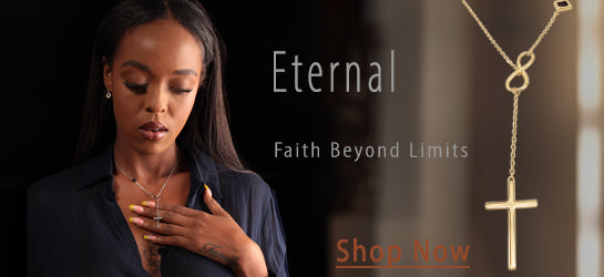 INFINITY CROSS NECKLACE WITH THE ENTIRE BIBLE