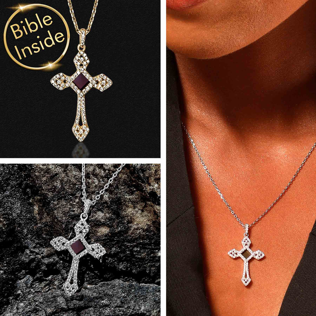 Christian Jewelry Necklace With The Nano Bible - My Nano Jewelry
