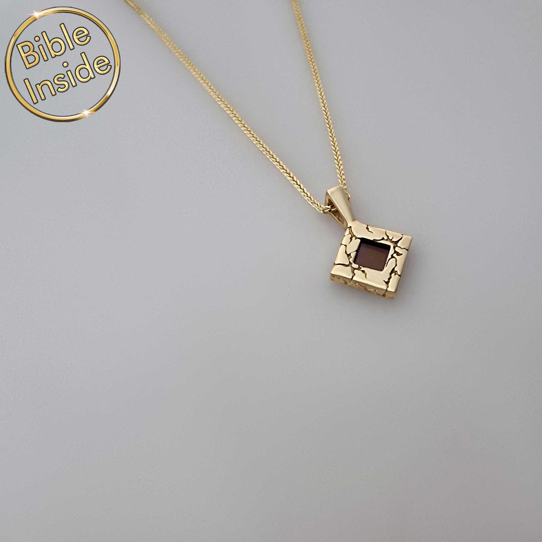 Bible Verses On Necklace - With The Complete New Testament - My Nano Jewelry