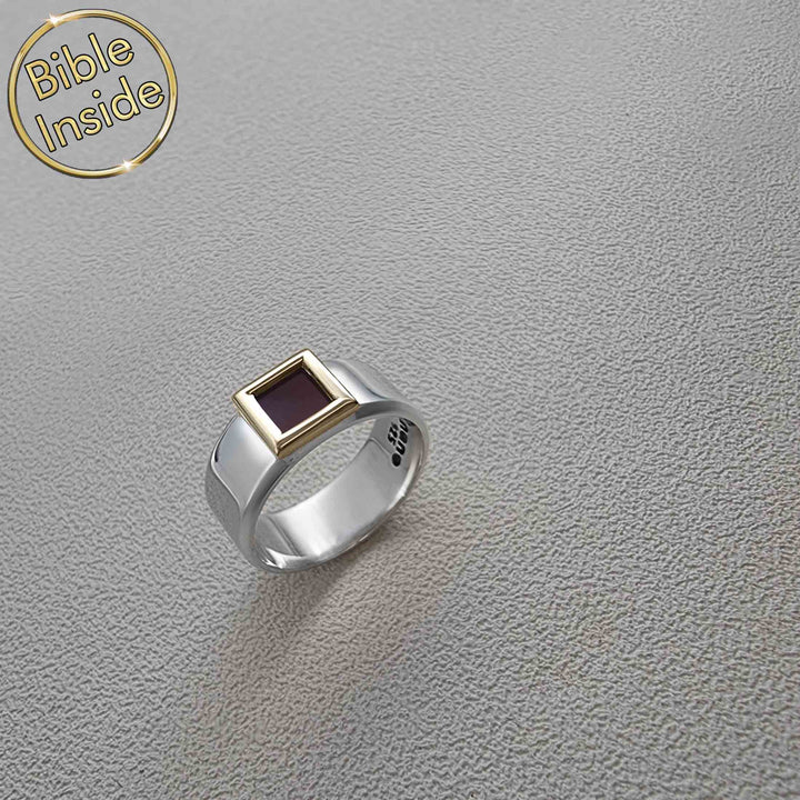 Christian Rings With Nano Bible - My Nano Jewelry