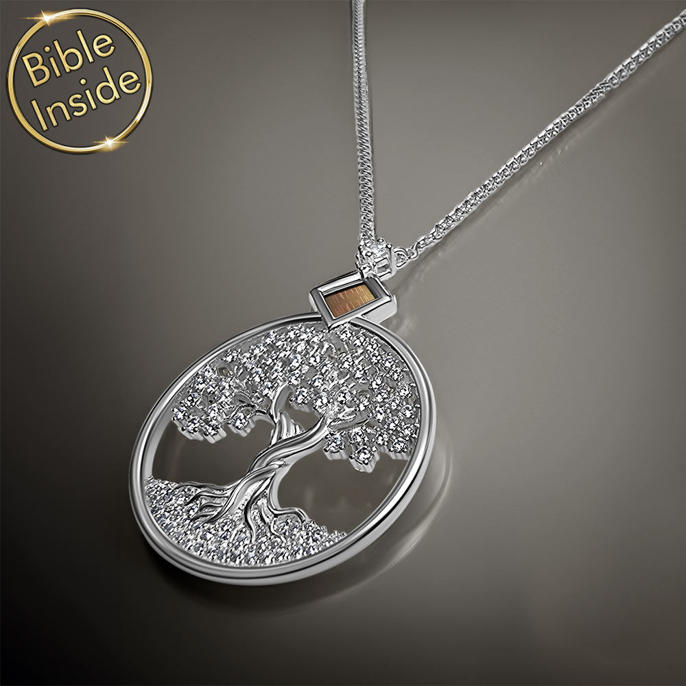 Women's Tree of Life Bible jewelry for faith expression