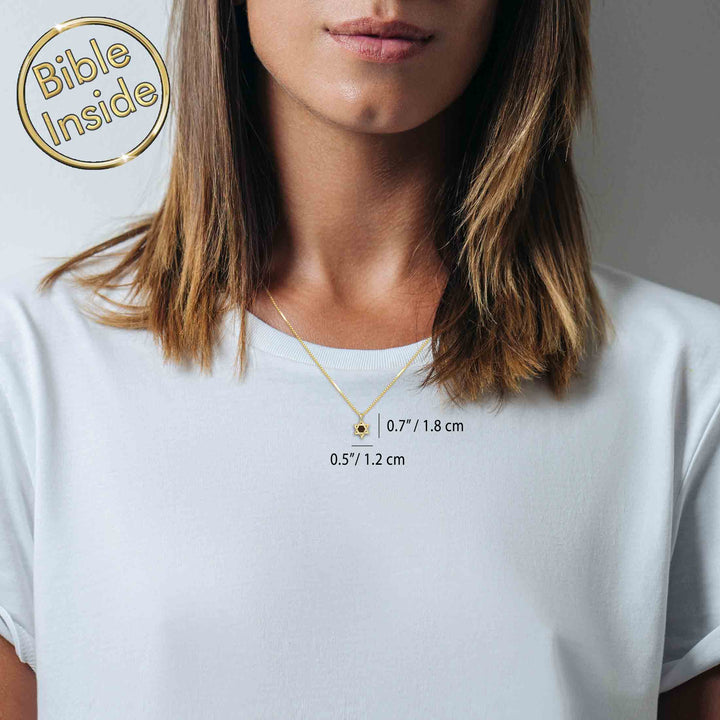 Women's biblical gift jewelry featuring Star of David symbol