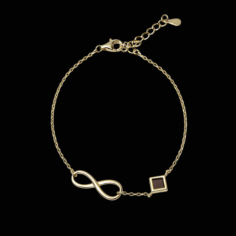 Christian biblical gift Milano bracelet with hidden scripture chip