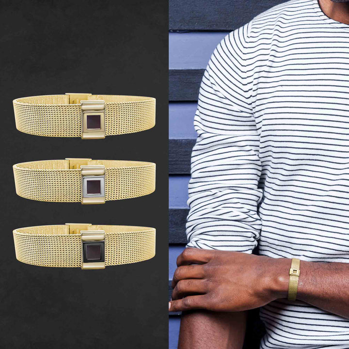 Bracelet with Bible verse gift for men — Christian wristband with scripture inside