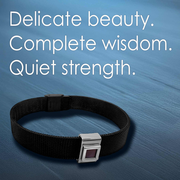 Mens Bible scripture bracelet – Elegant Christian gift in silver finish