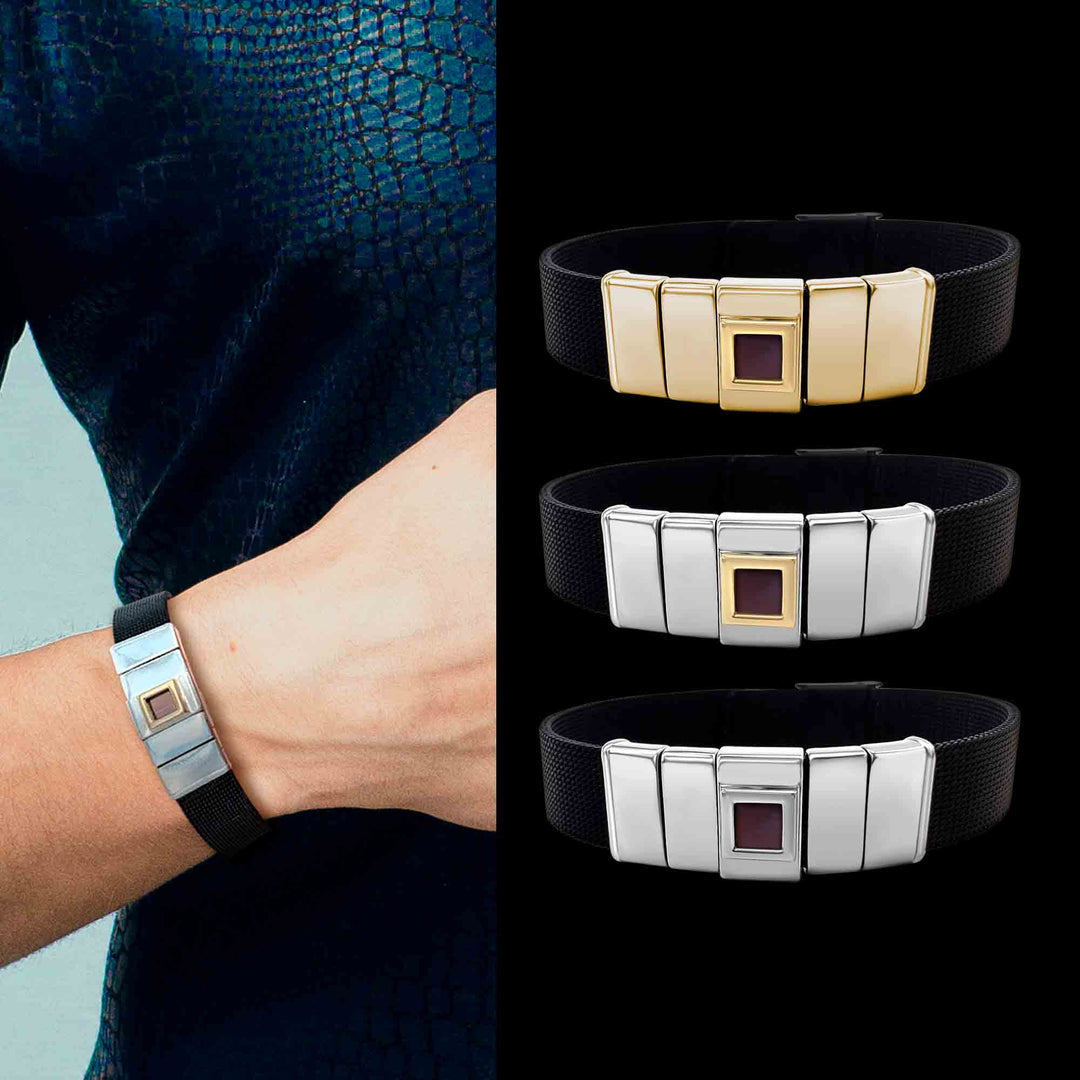 Christian Christmas present bracelet with micro Bible chip