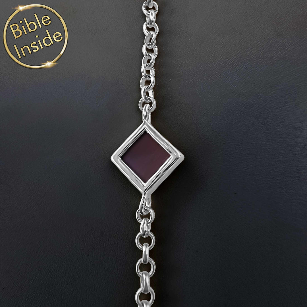 Christian birthday gift for friend – Essence Bracelet in silver