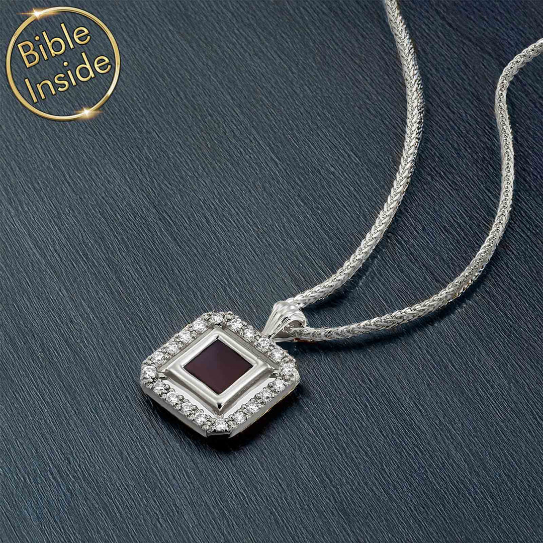 Contemporary Christian jewelry with Y-chain design for women