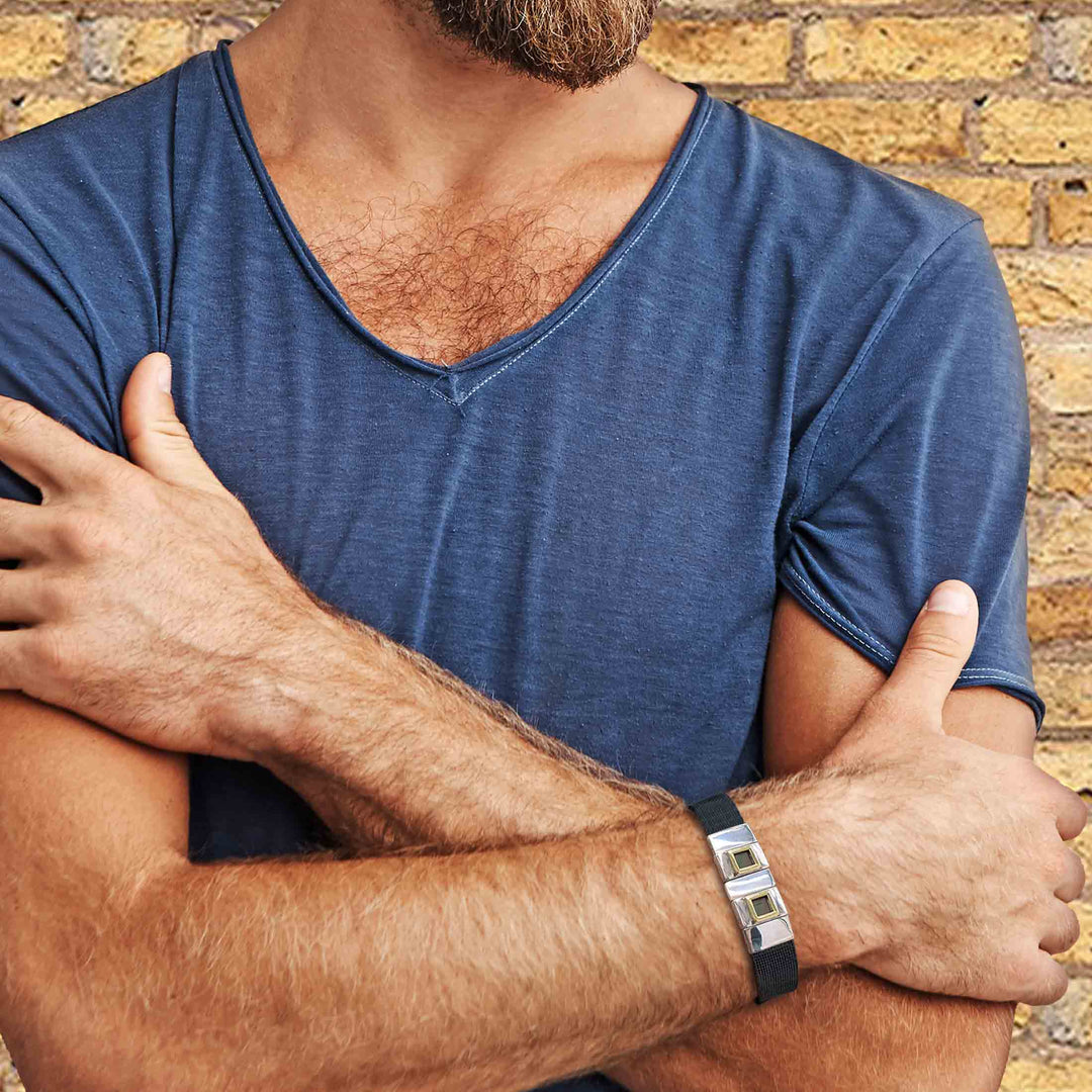 Christian Christmas present bracelet in sterling silver - My Nano Jewelry