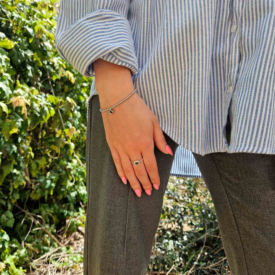 Silver Christian bracelet with nano Bible - meaningful Christmas gift for faith expression