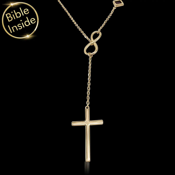 Womens cross on a chain – meaningful Biblical gift
