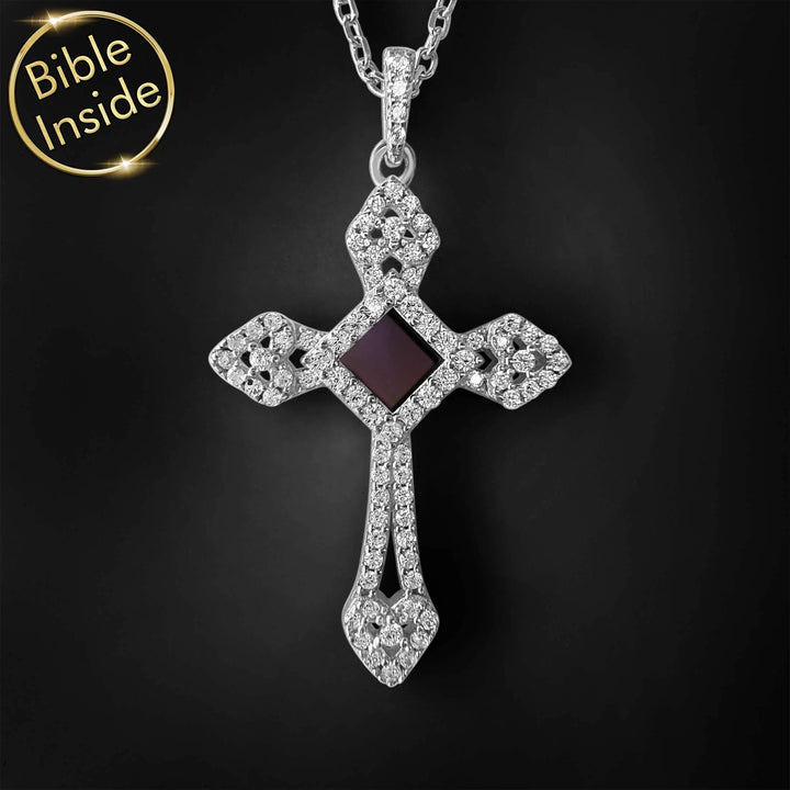 Cross pendant and chain for daily wear – elegant Christian necklace