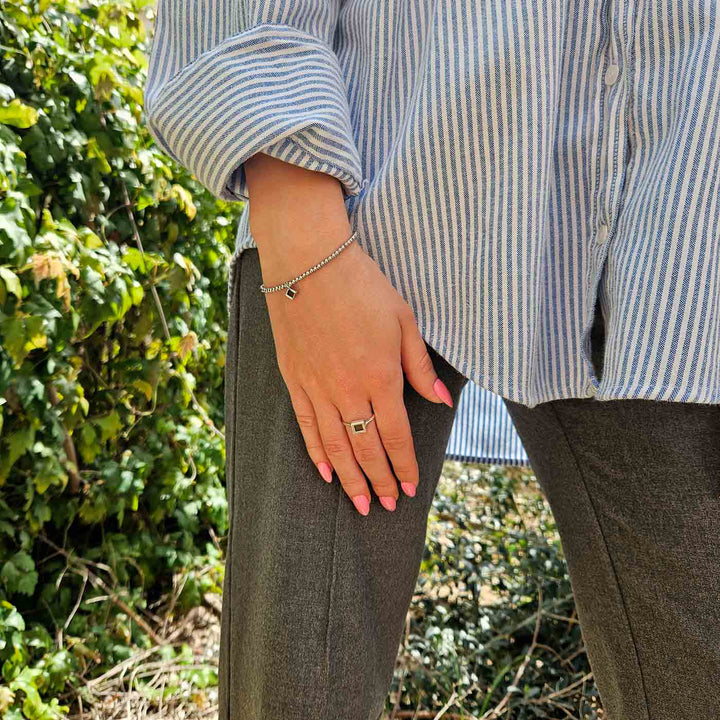 Polished bracelet valentine's gift for girlfriend daily wear jewelry