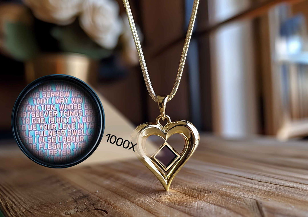 Necklaces heart girlfriend treasures – faith-inspired gold pendant