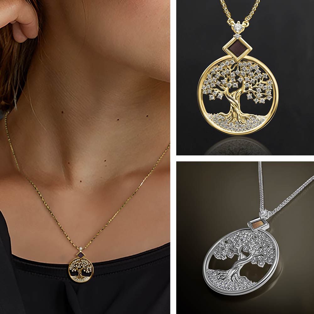 Good Valentine's Day gift idea – Tree of Life necklace with nano Bible