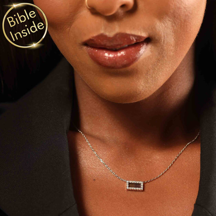 Cute Valentine's day gift idea – Christian nano Bible pendant in sterling silver