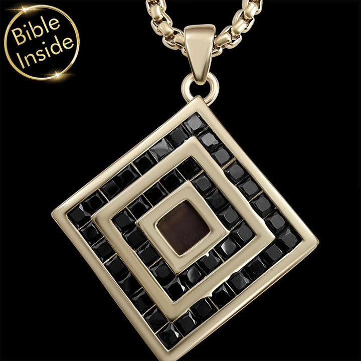 Idea for Valentines day present faith-inspired nano Bible necklace for Valentine’s