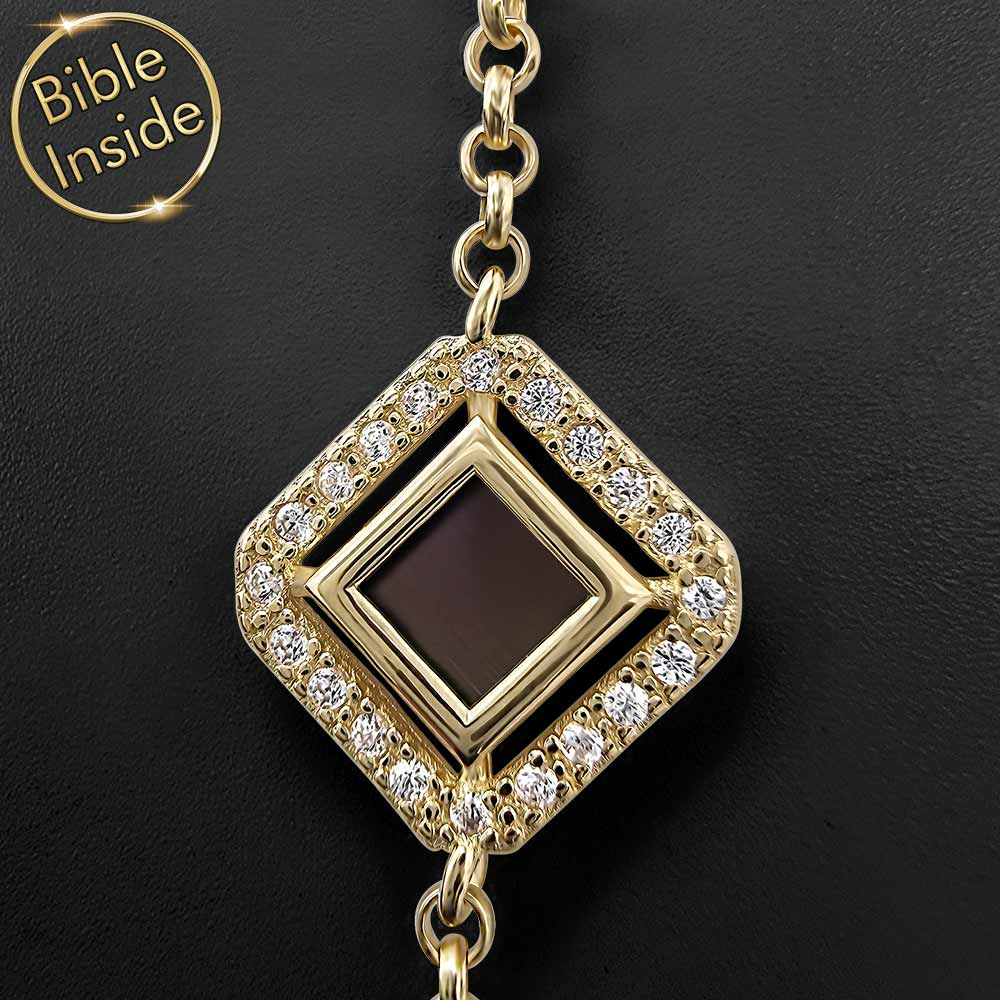 Cute Valentine's day gift idea – elegant Christian bracelet for girlfriend