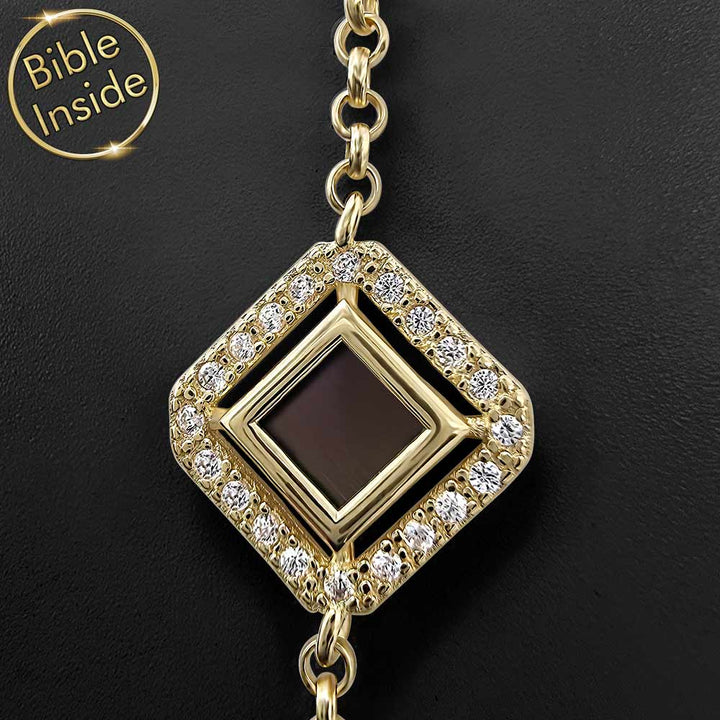 Cute Valentine's day gift idea – elegant Christian bracelet for girlfriend