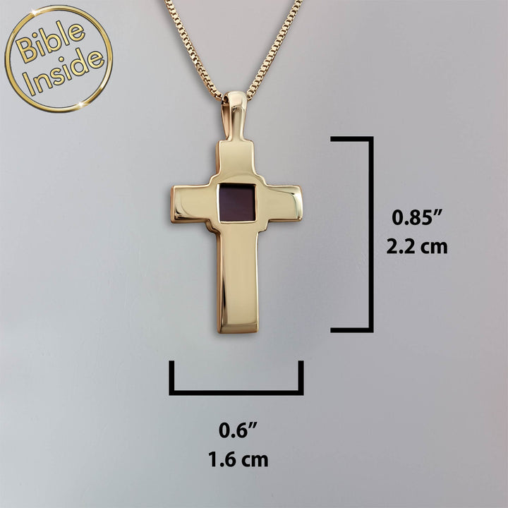 Religious cross jewelry with minimalist design for daily Christian wear