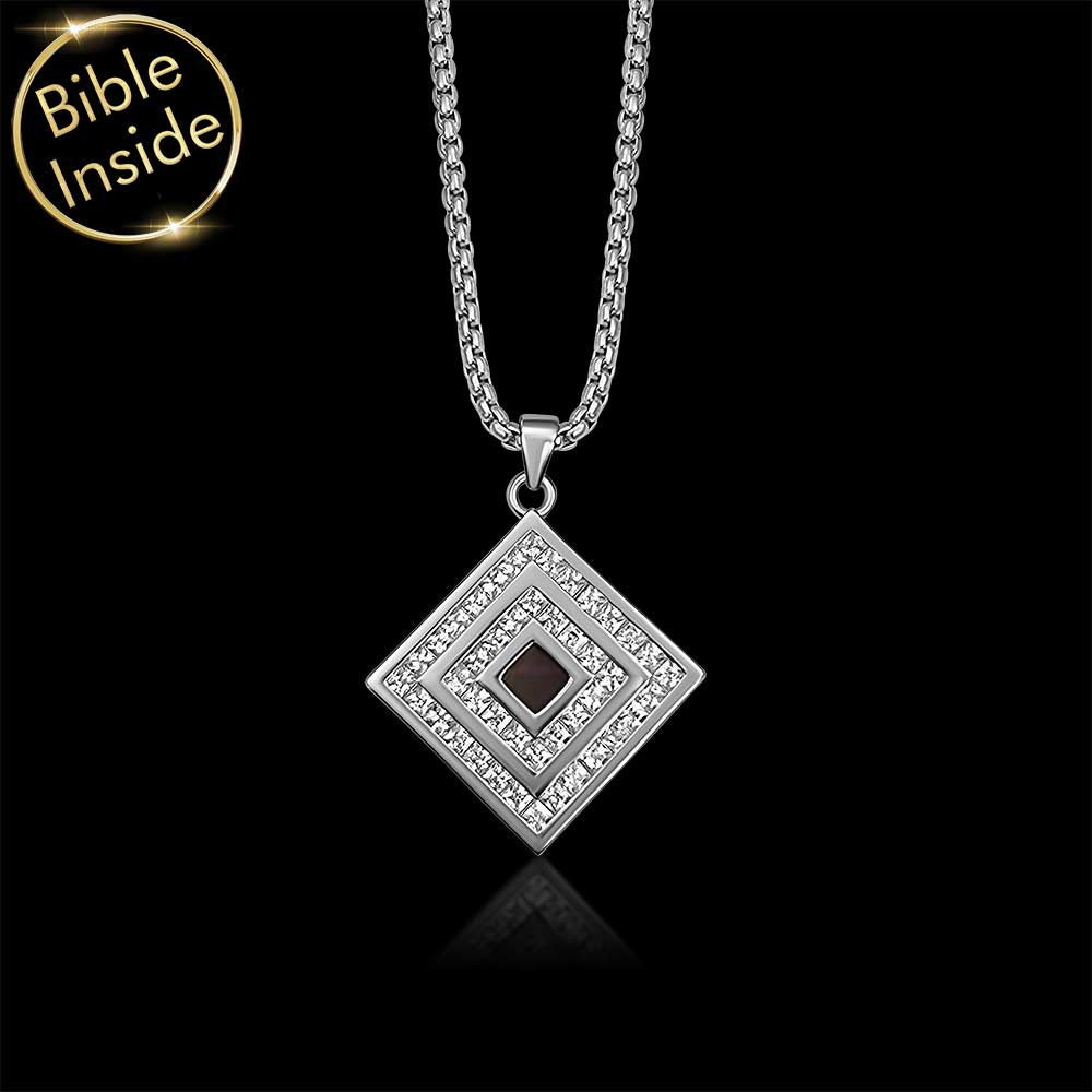 Idea for Valentines day present Juliet nano Bible necklace for women of faith