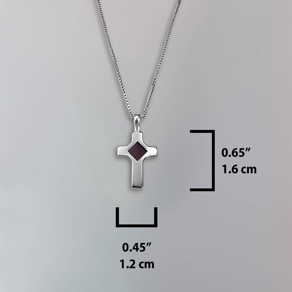 14k white gold cross necklace for girls – timeless Christian jewelry