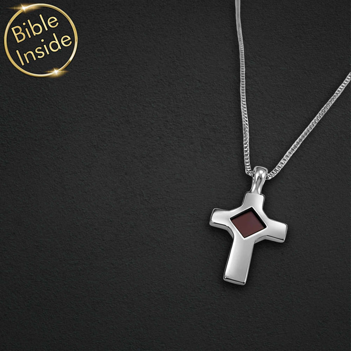 Women's silver cross necklace for girls and women alike