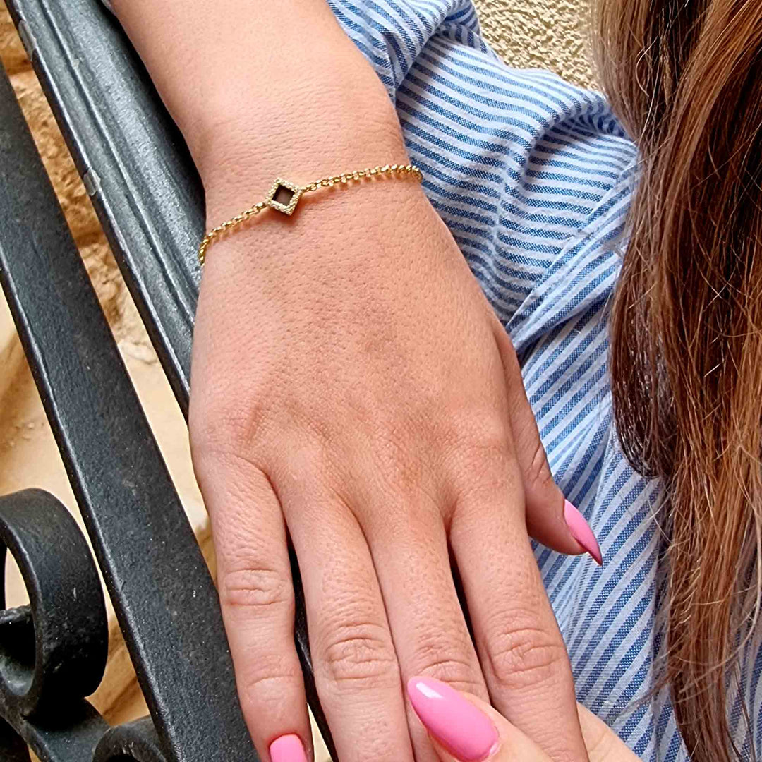 Nano bible friendship bracelet for women, heartfelt Valentine's gift for friend