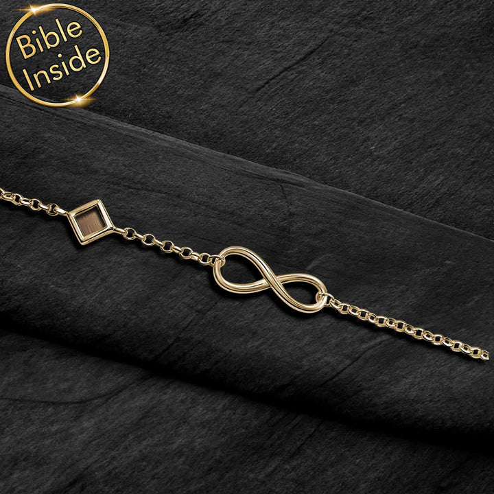 Romantic valentine's day gift for girlfriend combining timeless style and Bible text