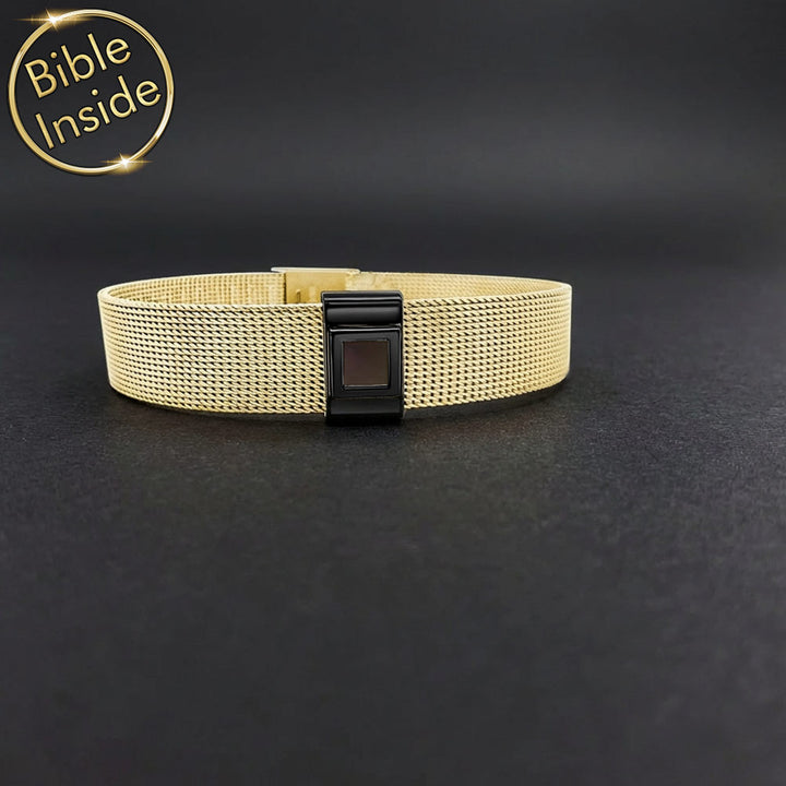Gift idea for boyfriend Valentine day bracelet for Christian guys