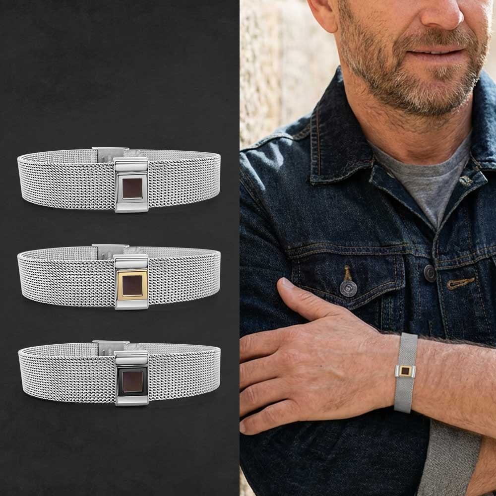 Valentine gift idea for him nano Bible bracelet for Christian men