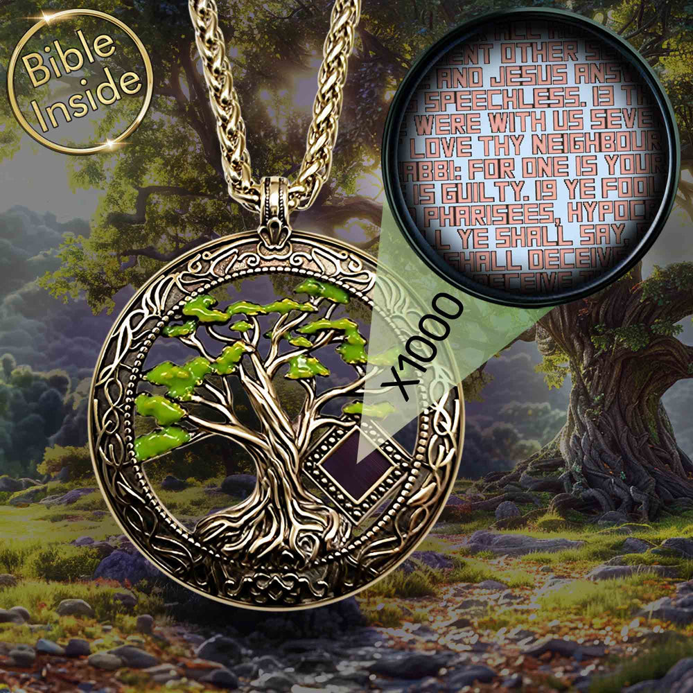 Cute Valentine's Day gift idea for her – gold vermeil tree of life pendant