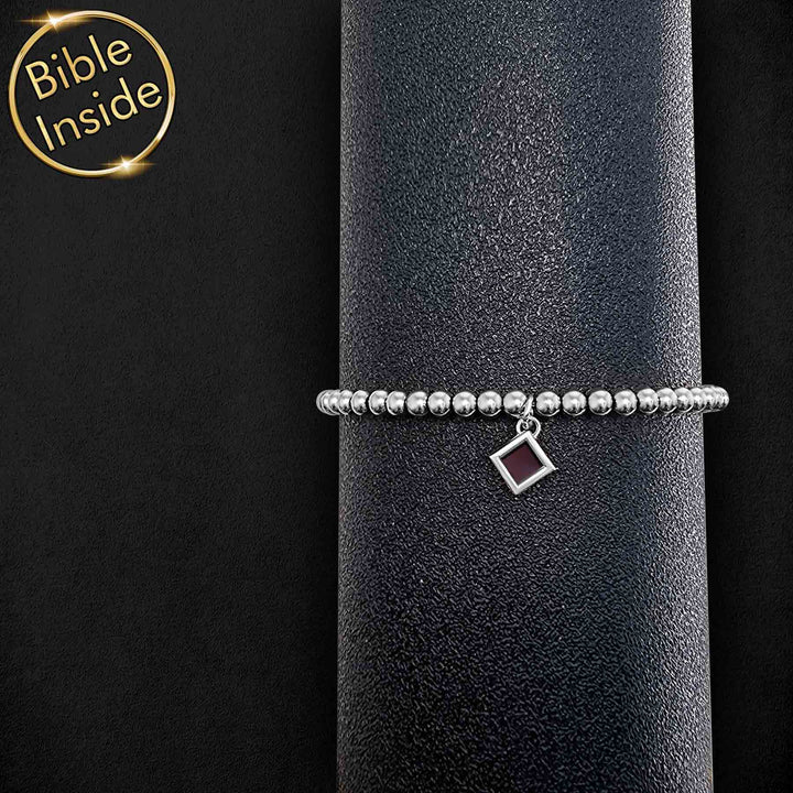 Good valentine's day gift idea – silver finish bracelet for daily wear