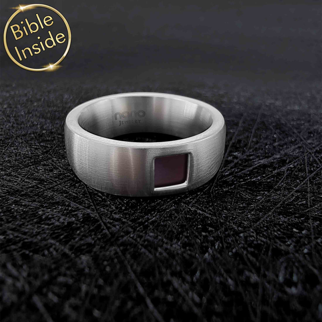 Ring for Valentine's day – promise ring with Christian scripture inside