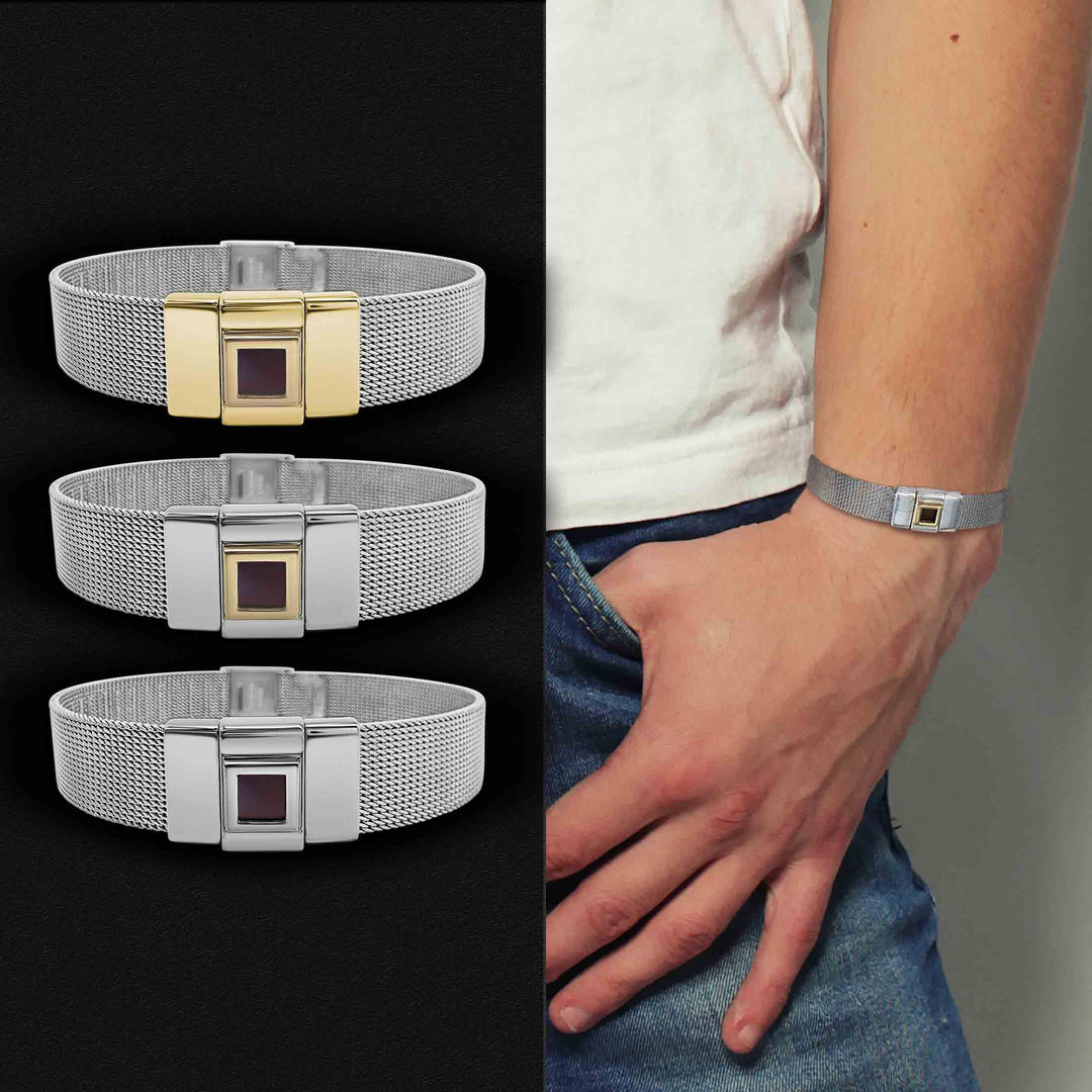 Valentine's day present for husband – Knox-3 bracelet with nano Bible chip