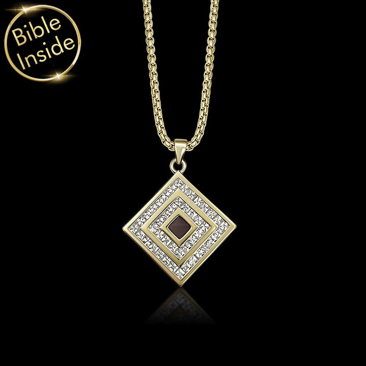 Idea for Valentines day present Juliet nano Bible necklace for long distance love