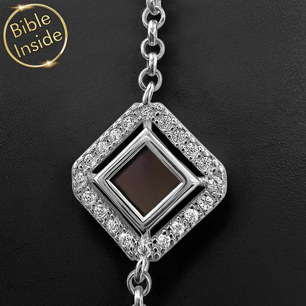 Romantic cute Valentine's day gift idea – Diana nano Bible bracelet
