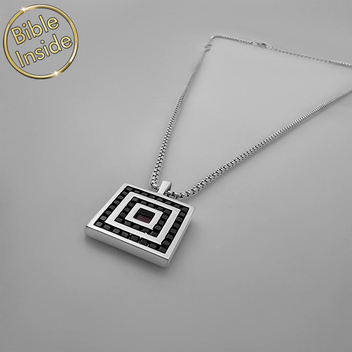 Romeo & Juliet necklace in silver — valentine's day idea for your boyfriend
