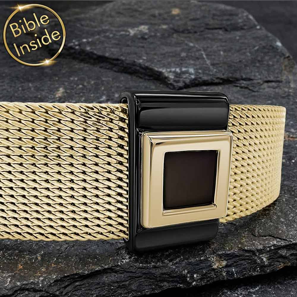 Modern Christian jewelry gift idea for boyfriend Valentine day bracelet