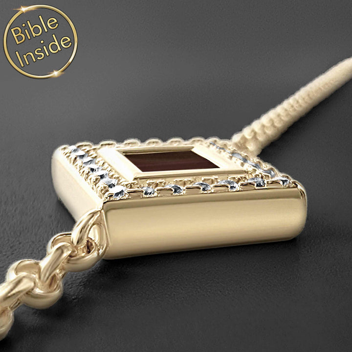 Romantic cute Valentine's Day gift idea – Elizabeth bracelet with micro Bible
